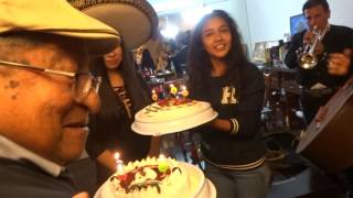 姪っ子アリソンの誕生日パーティーにマリアッチが来た２