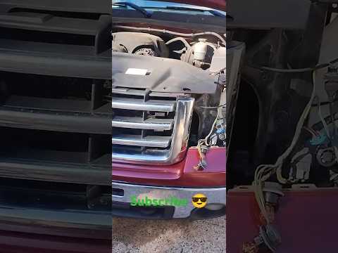 Easy trick to change front headlight in 2007-2013 GMC Sierra. #gmcparts