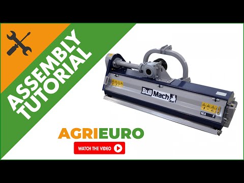 Tractor-mounted Flail Mower Medium Series BullMach REA F - Assembly tutorial