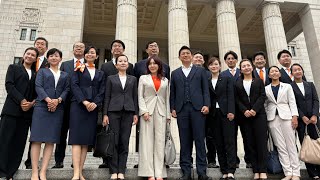 【参政党】初登院いざ！国会へ！　#参政党  am8時00分〜