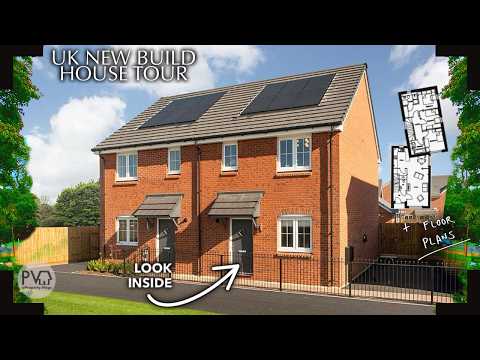 Touring a LOVELY & SPACIOUS 3-Bedroom New Build Home in Staffordshire | The Turner by Bellway Homes