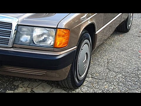 w201 Mercedes-Benz 190 D der sparsamste Baby-Benz, 1990