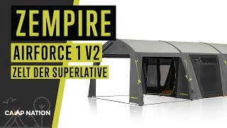 Zempire Airforce I V2 - Familienzelt der Superlative - Vorstellung