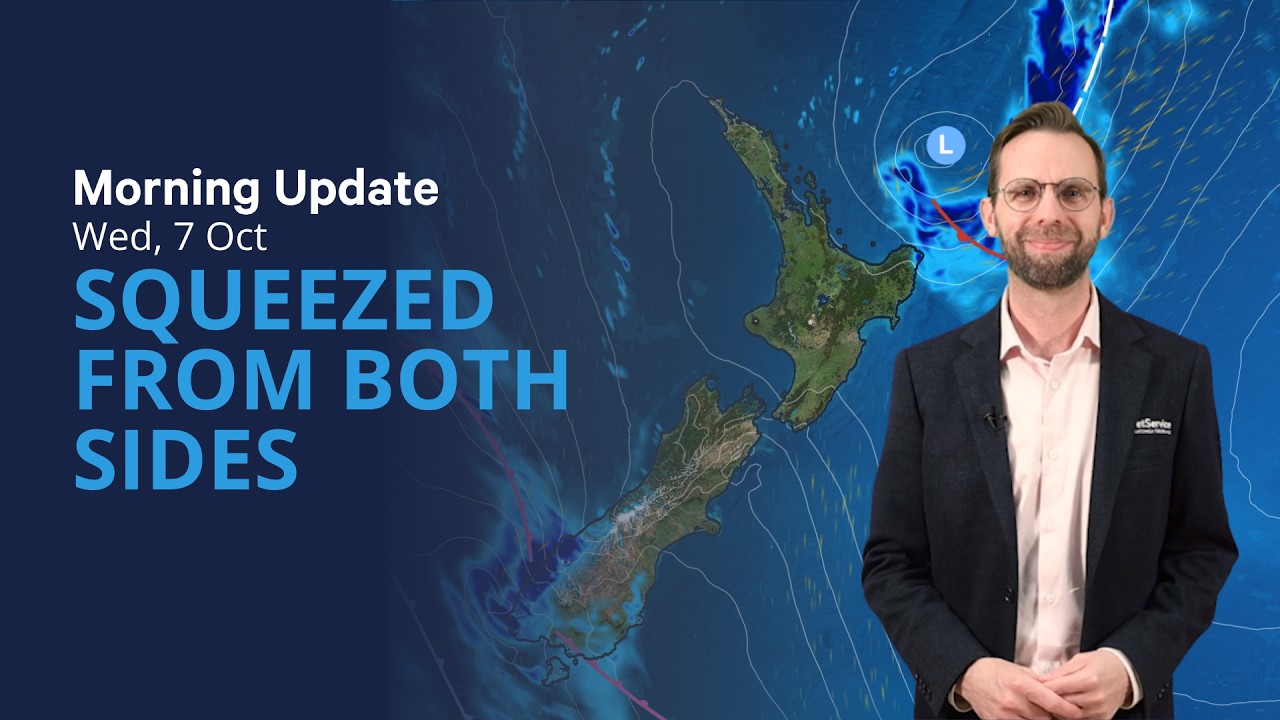 MetService morning weather update: October 7, 2026