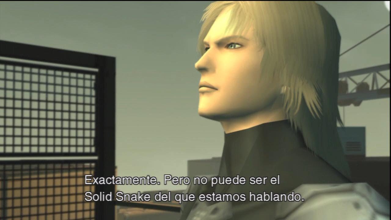 Metal Gear Solid 2: Sons of Liberty HD Cutscenes - Raiden Intro - YouTube