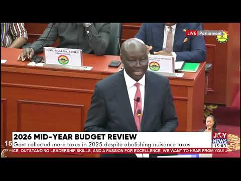 2026 Mid-year budget review: Govt generated $15billion in foreign inflows from gold - Ato Forson