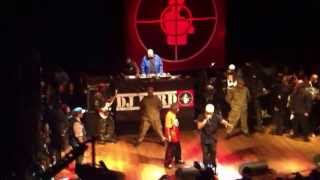 Public Enemy performs Rebel without a Pause and Terminator X to the edge of Panic (with surprises)