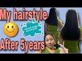 NEW HAIR STRAIGHT After 5yrs Annie LOVE S VLOG