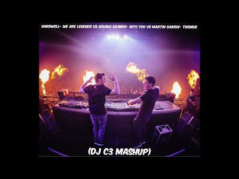 Hardwell- We Are Legends vs Ariana Grande- Into You vs Martin Garrix- Tremor (DJ C3 Mashup)