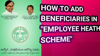 HOW TO ADD  BENEFICIARY  IN "EMPLOYEE HEALTH SCHEME"How to Apply for Health card Ehf