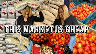 See N300,000 [ $187 ] Worth of Food stuff in a Nigerian 🇳🇬 market | Current Cost of Food in Nigeria