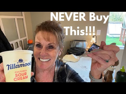 NEVER Buy Sour Cream Again