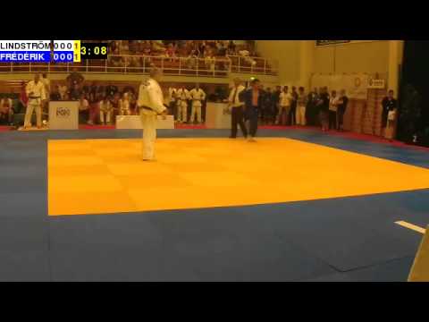 Judo Nordic Championships 2014: M-73: LINDSTRÖM - FRÉDÉRIK