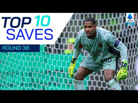 Maignan Denies Akpa Akpro a Certain Goal | Top Saves | Round 38 | Serie A 2024/25
