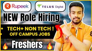 Rupeek, Telus Digital OFF Campus Hiring | Multiple Hiring For 2025, 2024 Batch | Fresher Jobs