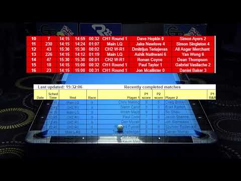 Main Event Losers Qualifier - Benji Buckley vs Gareth Hibbott