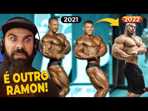 REAGINDO A TRANSFORMAÇÃO DO RAMON DINO PARA VENCER O CBUM NO MR OLYMPIA 2022