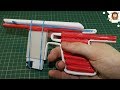 Mauser Pistol - Paper Gun Shoots 5 Bullets 