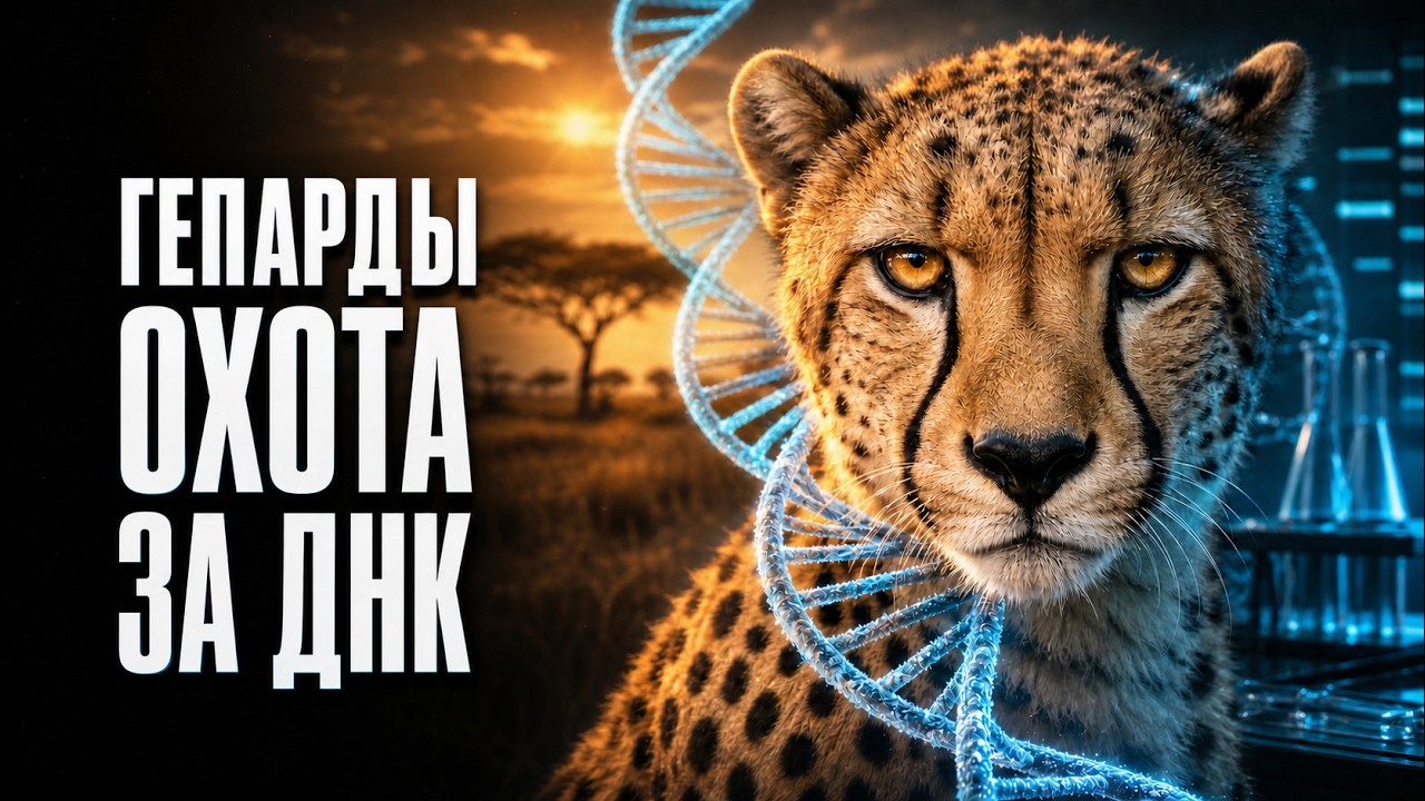 Гепарды. Охота на ДНК