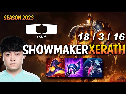 DK Showmaker XERATH vs CASSIOPEIA Mid - KR Ranked