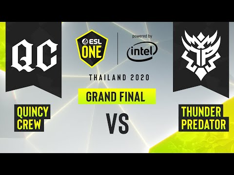 Dota2 - Thunder Predator vs. Quincy Crew - Game 2 - ESL One Thailand 2020 - Grand Final - AM