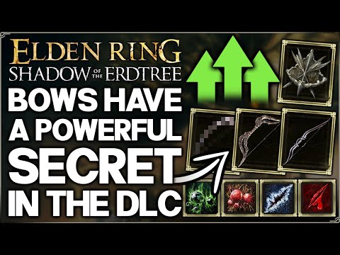 Shadow of the Erdtree - New Bows = Secretly INSANE - INSANT Bleed & Best Build Guide - Elden Ring!