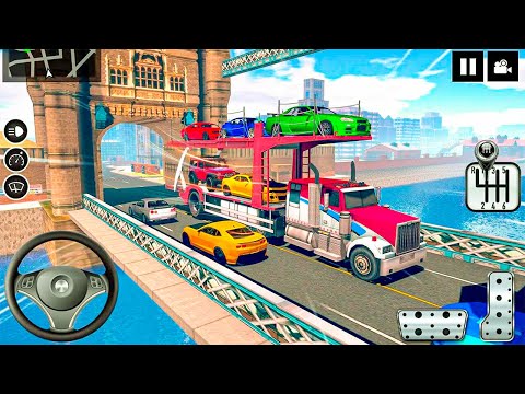 Car Transporter Truck Simulator - Multi Trailer Truck Driving Android Gameplay
