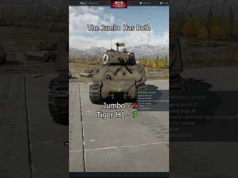 Is The Jumbo Better Than The Tiger H1 in War Thunder? | #warthunder  #warthundertanks