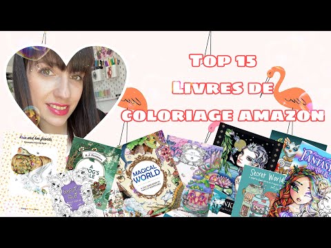 Top 15 meilleurs livres de coloriage adulte Amazon- Best Amazon coloring book