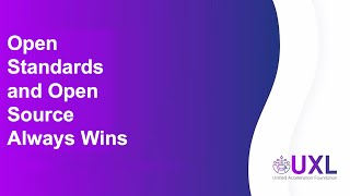 Open Standards and Open Source Always Wins (EMEA)
