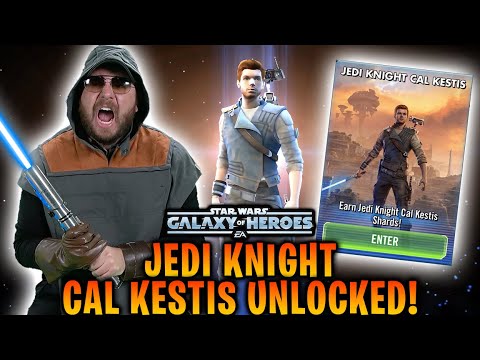 JEDI KNIGHT CAL KESTIS UNLOCK GUIDE! | HERO'S JOURNEY EVENT | STAR WARS: GALAXY OF HEROES