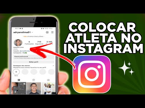 COMO COLOCAR ATLETA NO INSTAGRAM