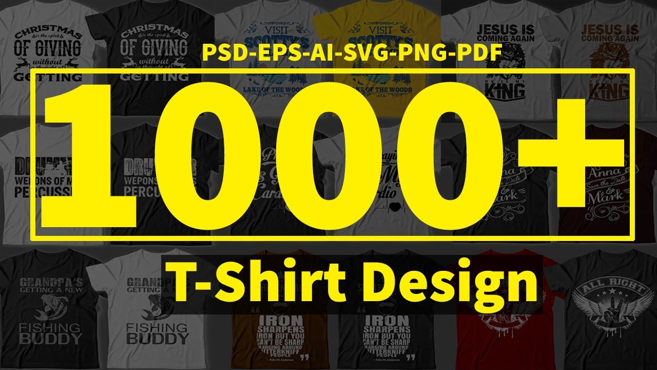 1000+ T-Shirt Unique Design Download In PSD EPS AI SVG And PNG |English| |Sheri Sk|