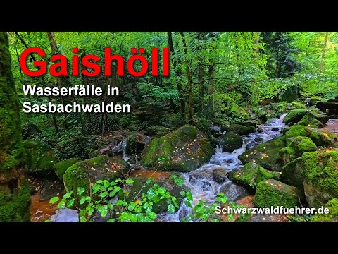 Gaishöll-Wasserfälle in Sasbachwalden