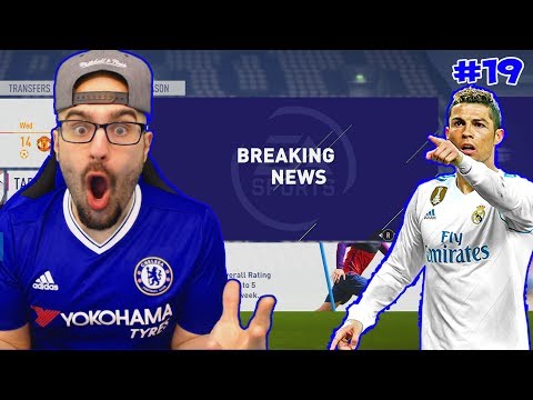 WOW Trading Hazard For Cristiano Ronaldo!  - FIFA 18 Chelsea Career Mode #19