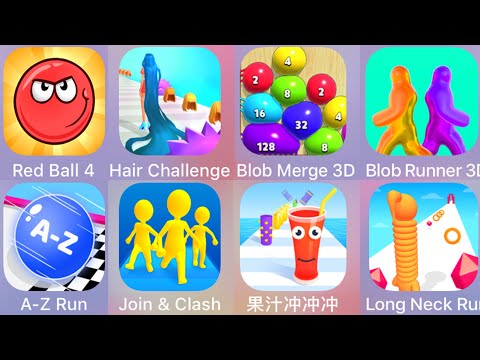 Long Neck Run,Join & Clash,Blob Runner 3D,Blob Merge 3D,Hair Challenge,Red Ball 4,A Z Run,Juice Run
