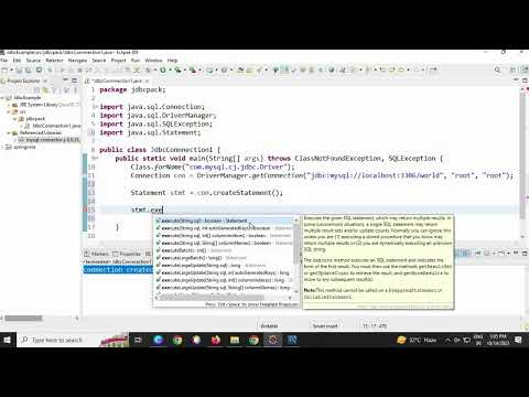How To Use Jdbc Statement Interface In Java Java Jdbc Statement Interface