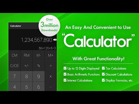 Calculator - Floating Widget Video