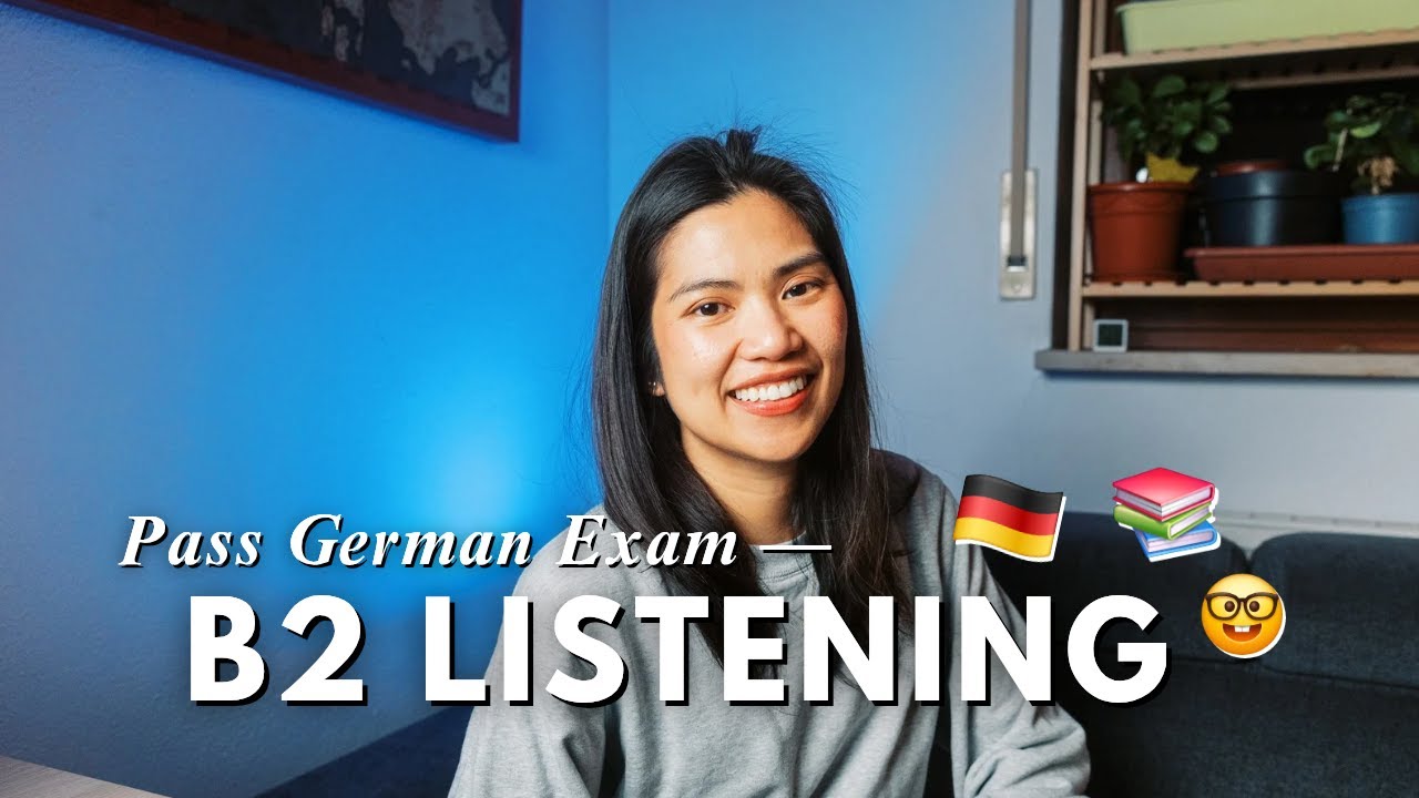 LISTENING German B2 Exam: How I Prepared, Exam Strategies, Resources | Goethe Zertifikat HÖREN