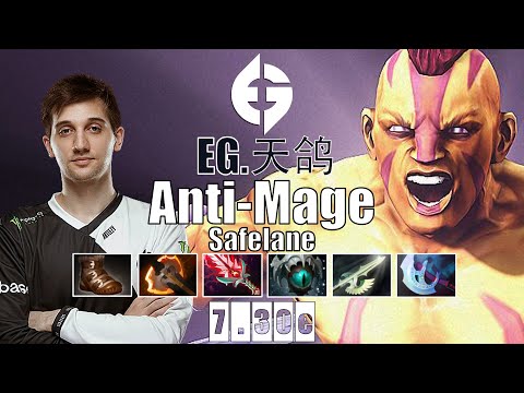 Anti-Mage Safelane | EG.Arteezy | RTZ GOD 14 KILLS BROKEN ANTI-MAGE | 7.30e Gameplay Highlights