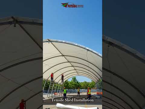 Modern Car Parking Tensile Structure | Stylish & Durable Shade Solution
