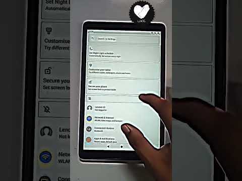 How to set your navigation system in Lenovo Tablet #viralvideo #trending