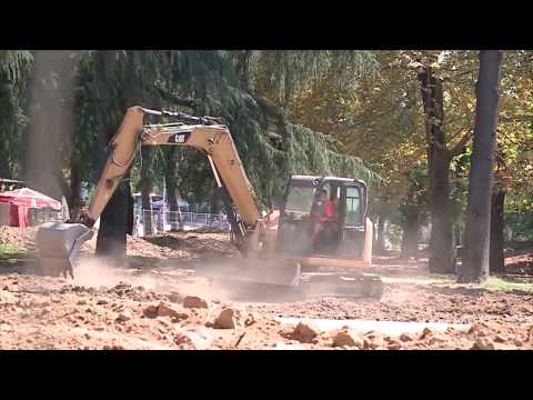 Parku Rinia/ Absurdi i Tiranes, bejme kodra artificiale me dhe, e prishim ato natyrale me ndertime