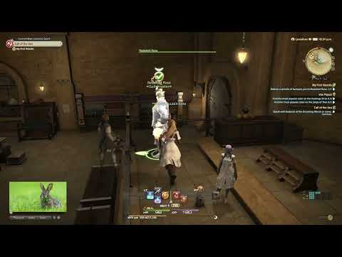 Final Fantasy XIV ARR - Weaver - My First Needle