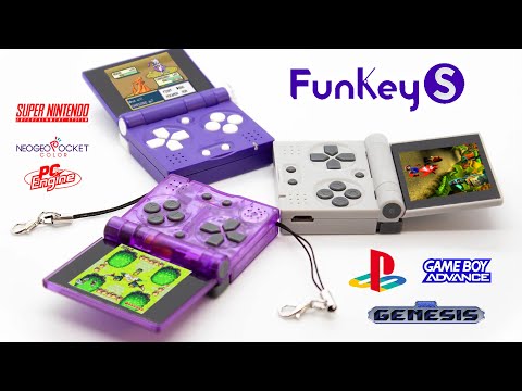 The FunKey S Looks Like The Smallest Gameboy SP In The World But It Can Play PS1 Games