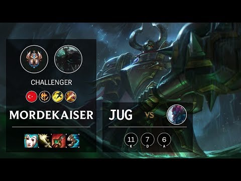 Mordekaiser Jungle vs Trundle - TR Challenger Patch 10.11
