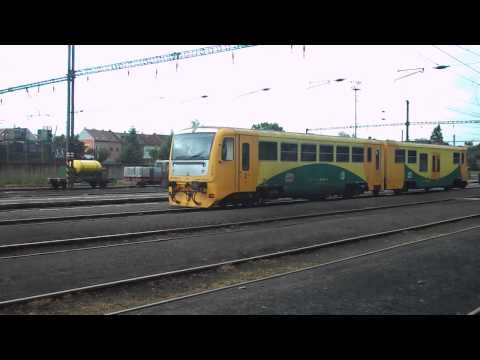 Odjezd vlaku Os 7056 (ČD 814.064) - Chomutov, 2. 6. 2013
