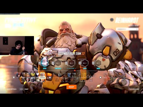 SUPER BEST REINHARDT - ROAD TO RANK 1! [ OVERWATCH 2 SEASON 6 TOP 500 ]