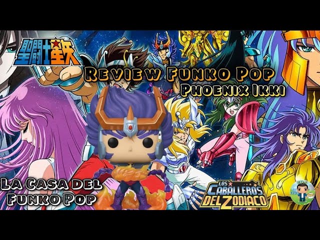 Vídeo relacionado con Funko Pop! Animation: Saint Seiya - Phoenix Ikki - Figura de Vinilo Coleccionable - Idea de Regalo- Mercancia Oficial - Juguetes para Niños y Adultos - Anime Fans - Muñeco para Coleccionistas