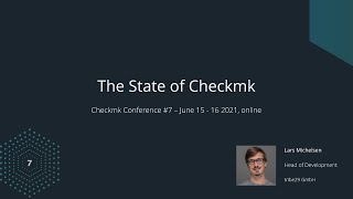 checkmk conference #7: The State of Checkmk